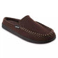 Isotoner - Men's Faux Woolen Grady Moccasin Hoodback Slipper