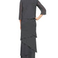 Alex Evenings - Tiered Chiffon Long Dress