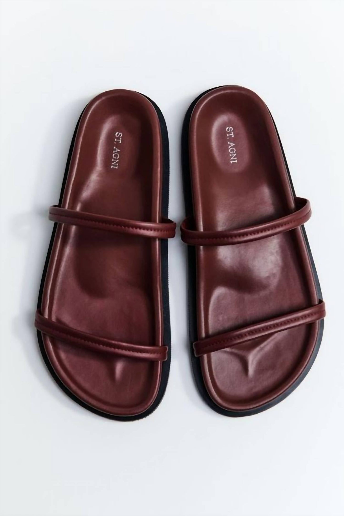 St. Agni - Women's Fine Double Strap Slide