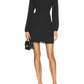 Steve Madden - Long Sleeve Sweetheart Neck Nicole Dress
