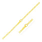 14K Yellow Gold Paperclip Chain (2.5mm)
