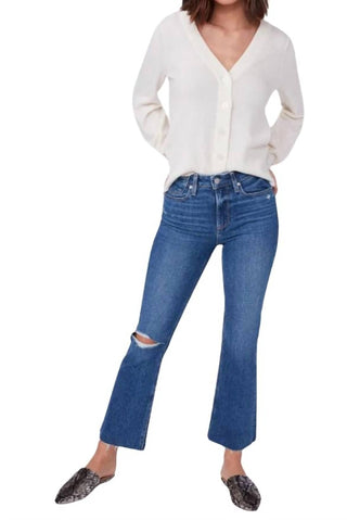 Paige - Vintage Colette Crop Flare Jeans