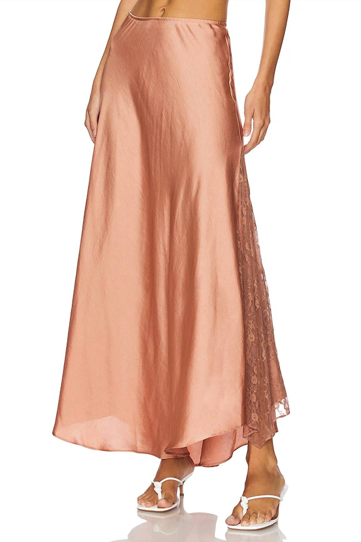 Free People - Make You Mine 1/2 Slip Maxi Skirt
