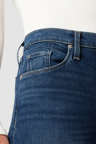 Hudson - Barbara High-Rise Baby Bootcut Jean w/ Slit Hem