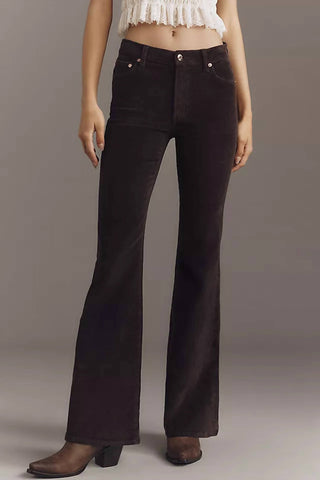 Pistola - Kinsley Mid-rise Ultra-flare Jeans