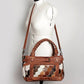 American Darling - Women's Full Grain Genuine Leather Western Purse Crossbody Bag