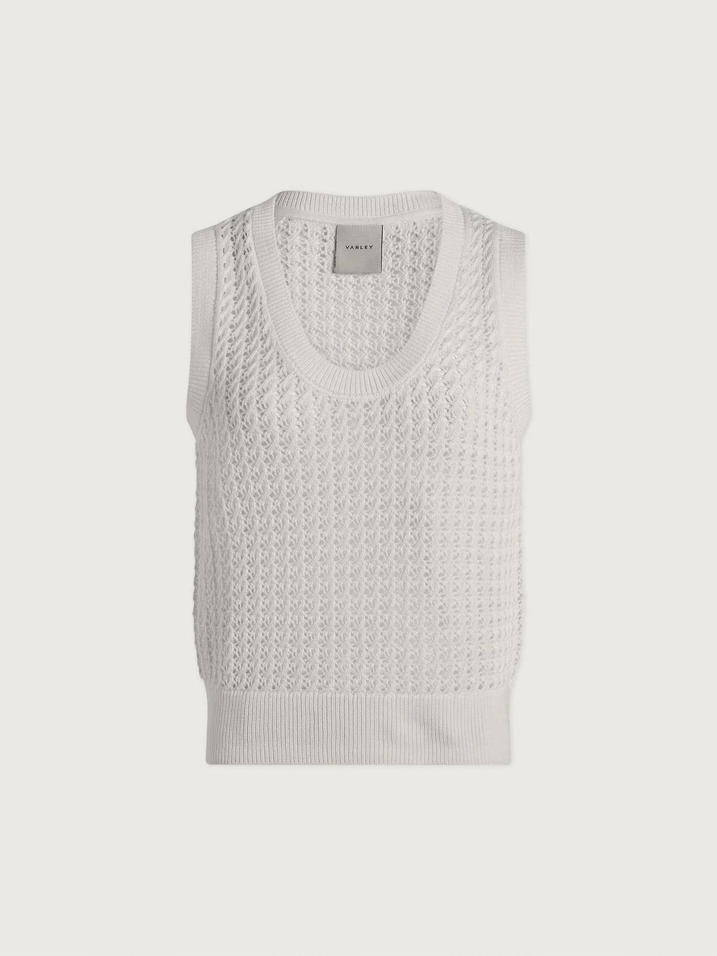 Varley - Ferns Open Knit Tank Top
