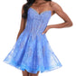 Ashleylauren - Strapless Sweetheart Mini Dress