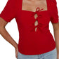Astr - Aida Tie-front Top