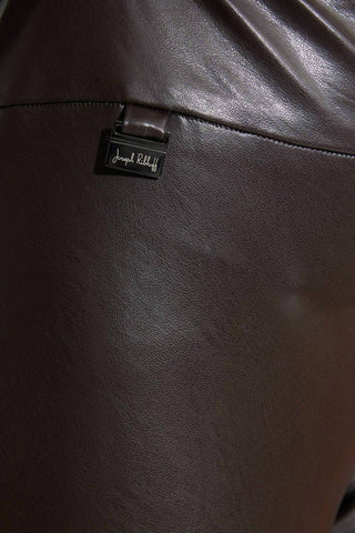 Joseph Ribkoff - Faux Leather Pant