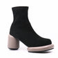 All Black - Mod Stretch Bootie