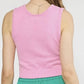 Entro - Cherry Knit Top