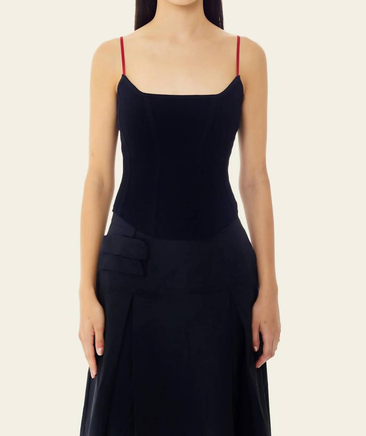 Find Me Now - Persephone Corset Knit Tank Top