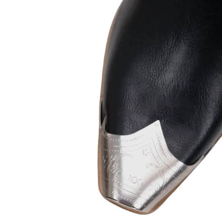 Ccocci - Women's Dakota Metallic Tip Toe Cowboy Boots