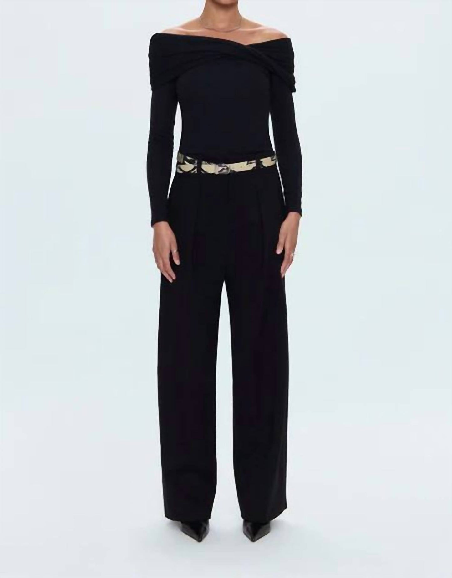 Pistola - Eden Pleated Ponte Trouser