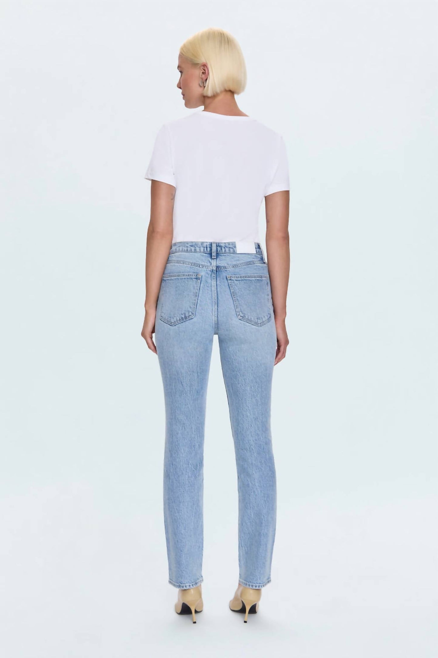 Pistola - Bri High Rise Slim Straight Jeans