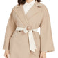 Weekend Max Mara Women's Mid Length Belted Trench Coat Brown Size 8