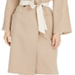 Weekend Max Mara Women's Mid Length Belted Trench Coat Brown Size 8