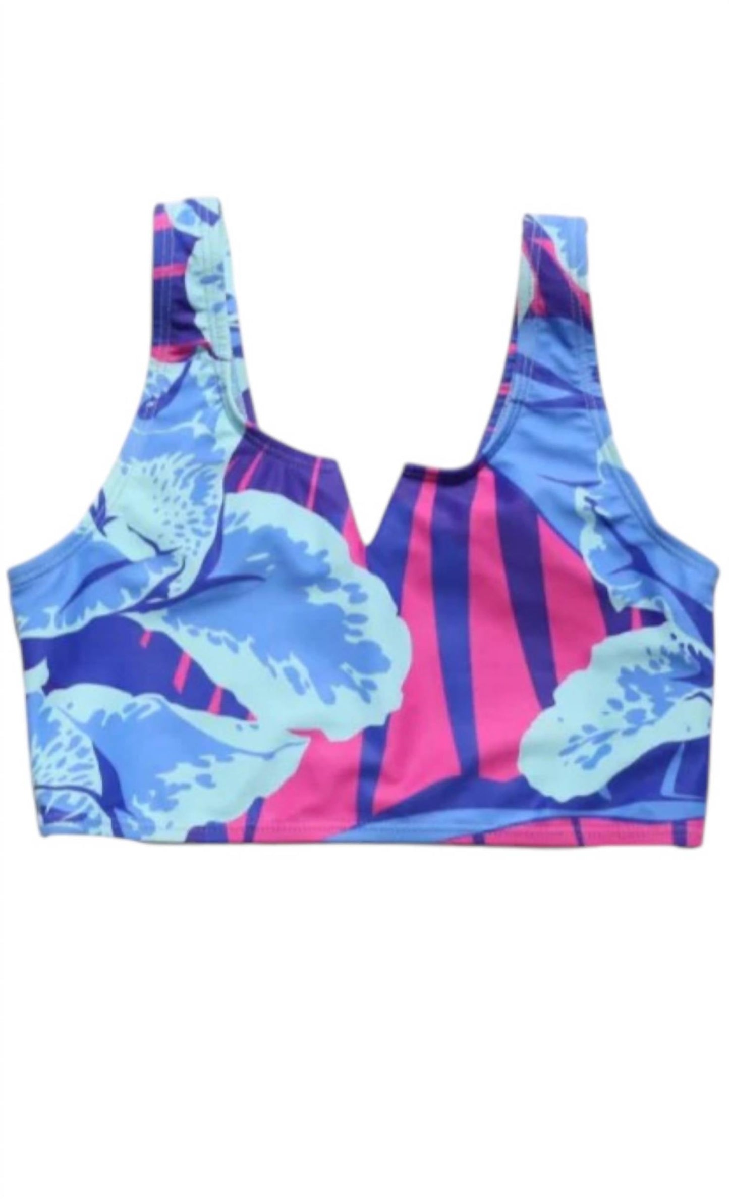 Blueberry Bay Swim - Kid's Hibiscus Mustique 2 Piece Swimsuit