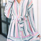 Entro - Striped Midi Dress