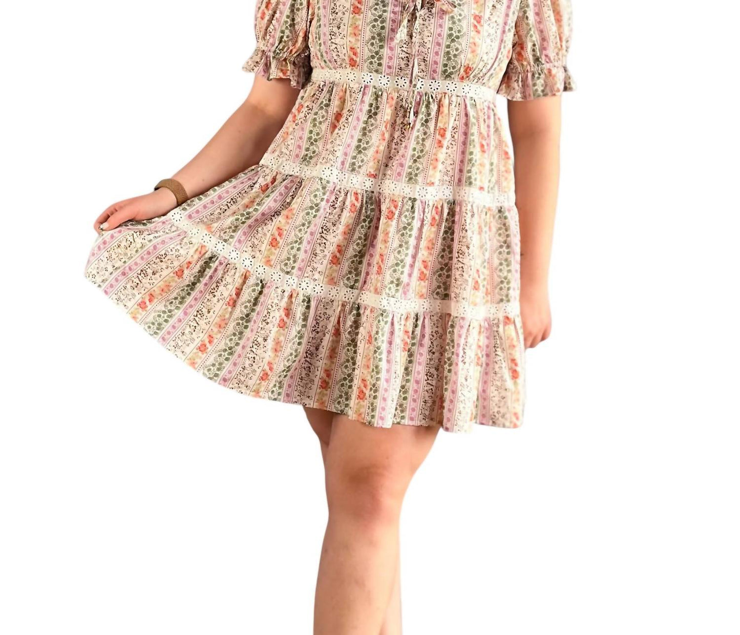 Entro - Fresh Fall Floral Dress