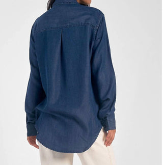 Elan - Classic Denim Button Down Shirt