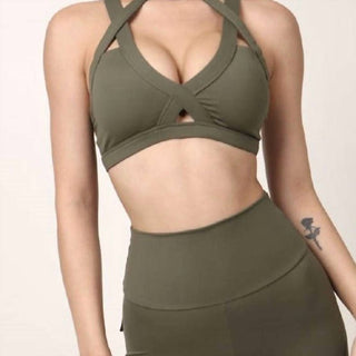 Rockstar Peach - Sgt Halter Bra