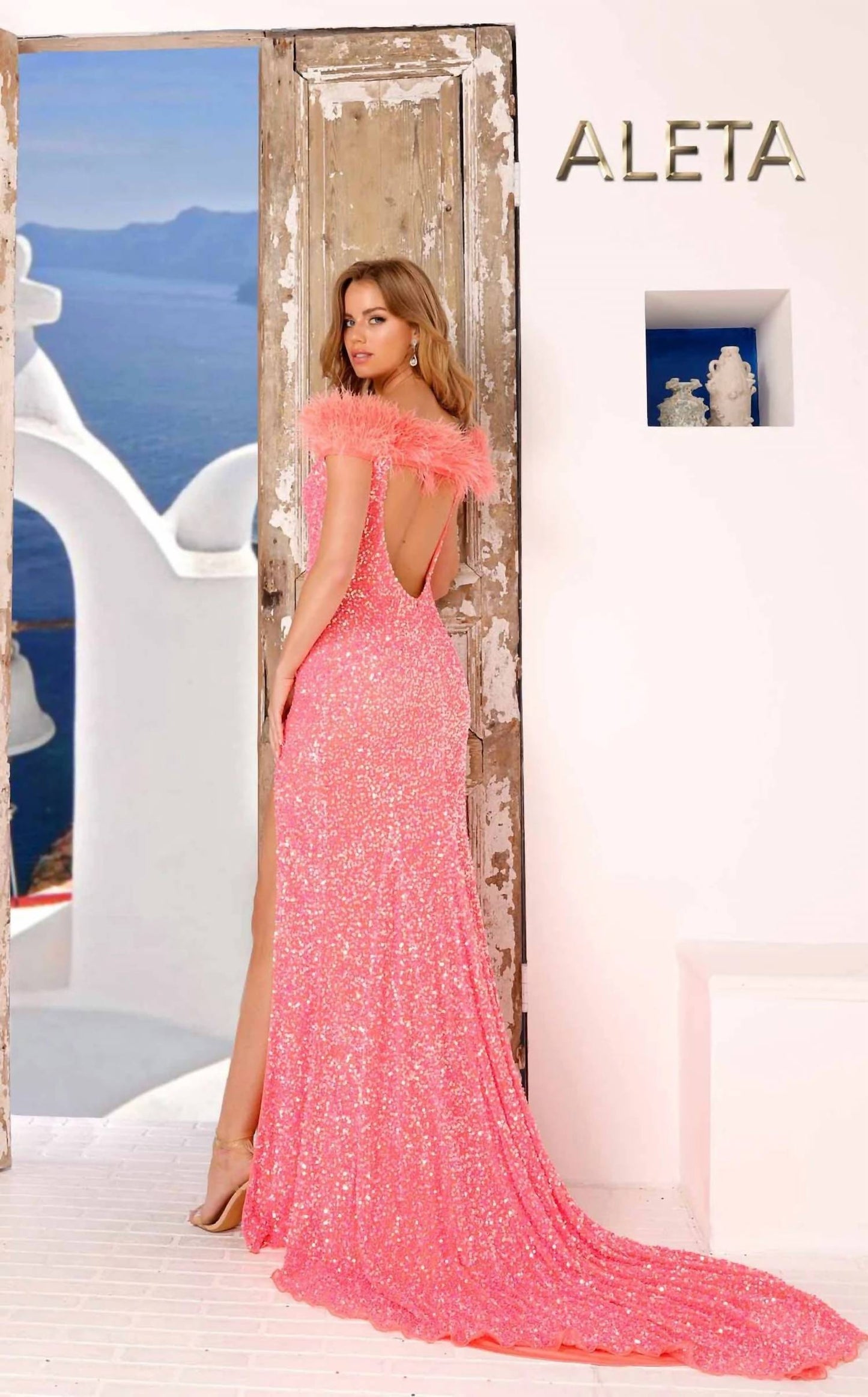 Aleta - Classic Elegance Off The Shoulder Prom Dress