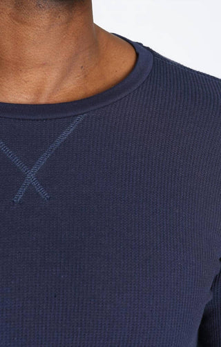 Jachs New York - Classic Waffle Crewneck Sweatshirt