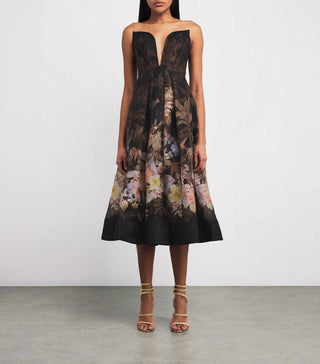 Zimmermann - Draped Midi Dress