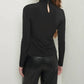 Derek Lam 10 Crosby - KRINI LONG SLEEVE TWIST TOP