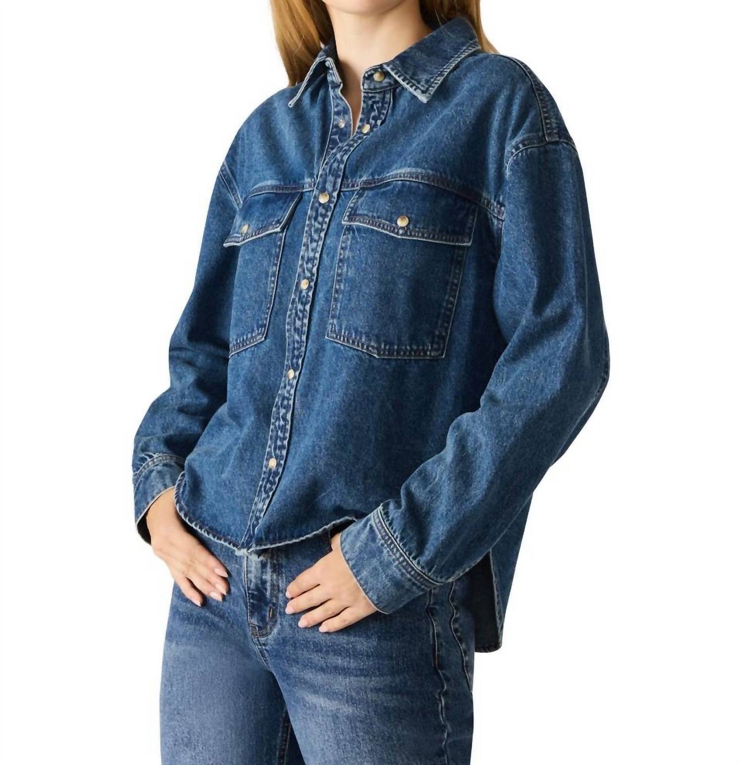 Steve Madden - Judith Denim Shirt