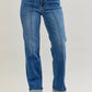 Judy Blue - Knox High Waist Cuffed Straight Jean