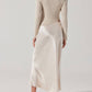 Astr - Windey Satin Maxi Skirt