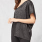 Entro - One Shoulder Leopard Top