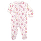 Baby Noomie - Girl's Happy Dreidel Zipper Footies