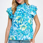 2 Hearts Apparel - Ruffled Neckline Top