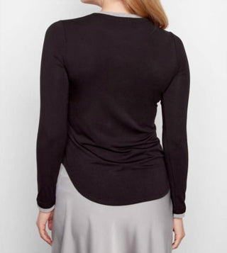 Iltm - Contrast Trim Top