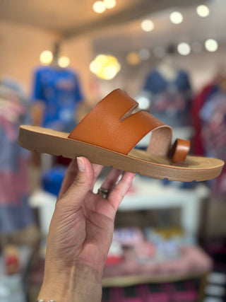 Corkys Footwear - Women's Just A Fling Cognac Sandal