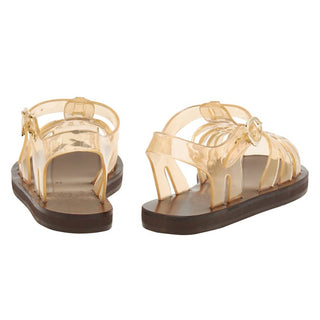 Ancient Greek Sandals - Women's Homeria Jelly Clear Caramel Sandals