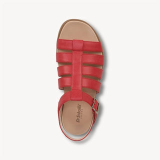 Dr. Scholl'S - Women's A Ok Rounded Open Toe Ankle Strap Flats Sandals