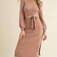 &Merci - The Annabelle Midi Length Sweater Dress