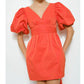 Ina Fashion - Open Bow Back Mini Dress