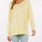 Dreamers By Debut - Super Soft Stretch V Neck Tunic Top