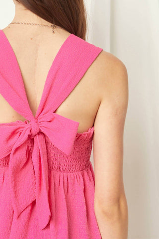 Entro - Square Neck Babydoll Top