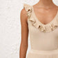 Zimmermann - Everly Frill V-neck Top