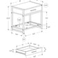 Versatile Accent Side Table with Storage Drawer