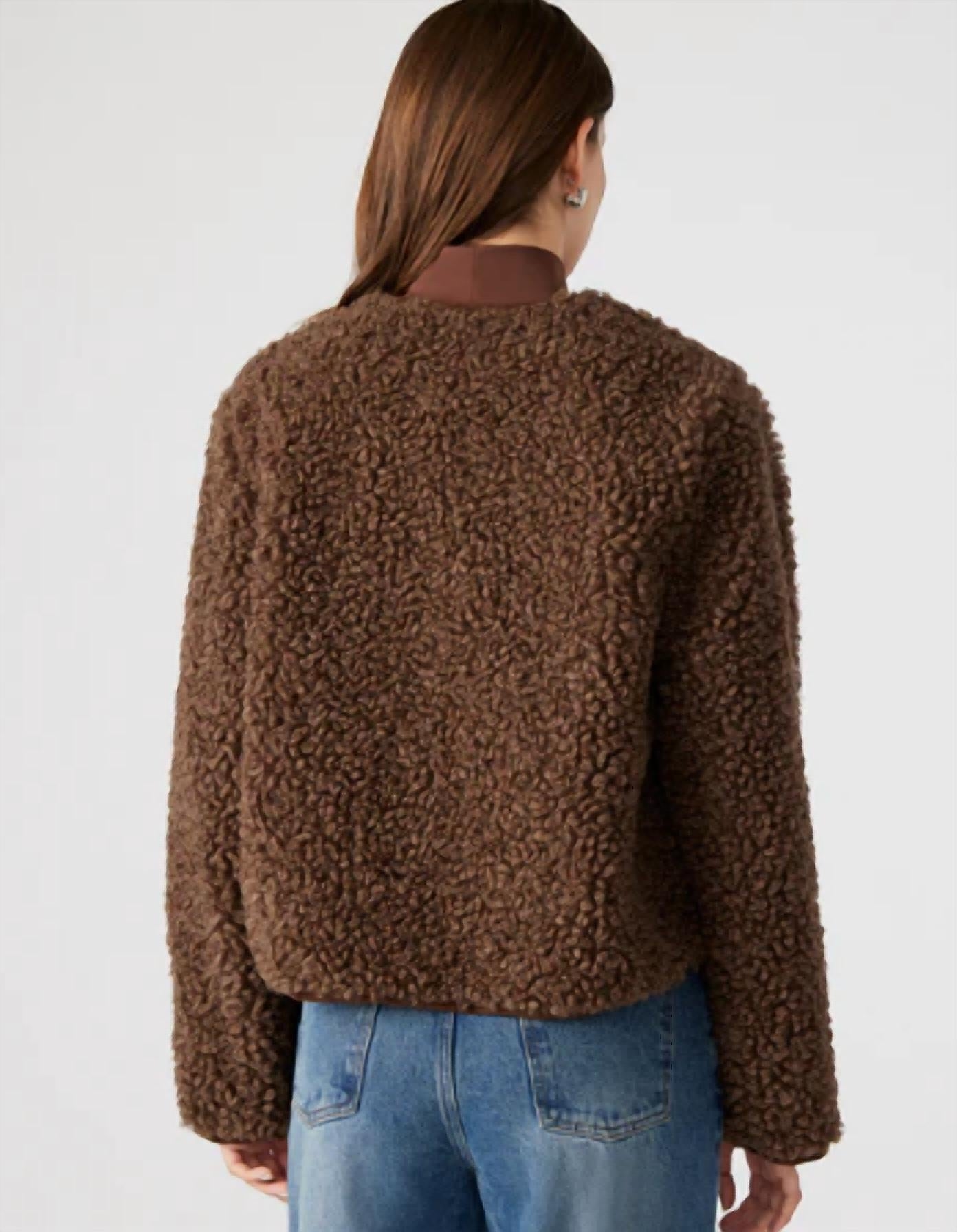 Steve Madden - Teddy Front Zip Jacket