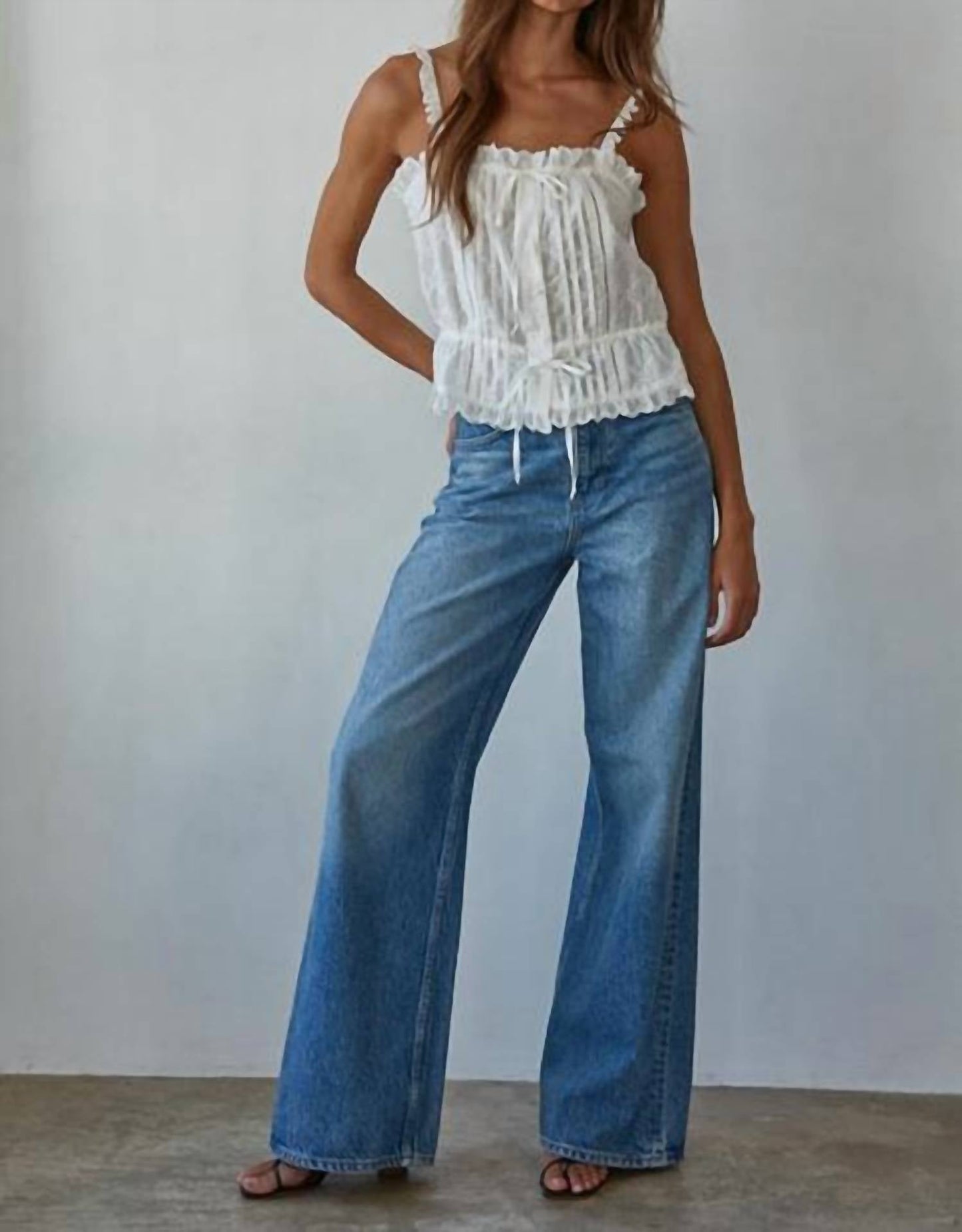 By Together - Salvador Eyelet Sleeveless Top