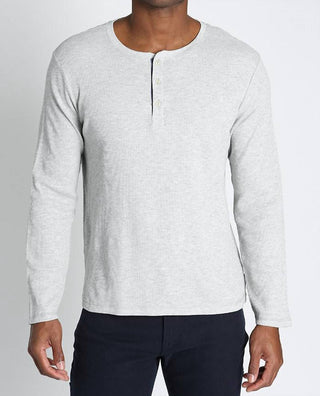 Jachs New York - Classic Waffle Henley Shirt
